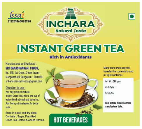 Instant Green Tea