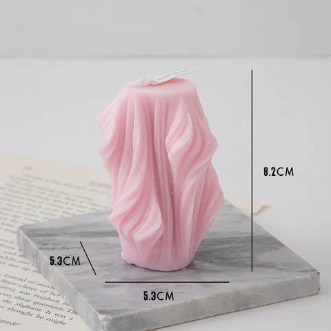  Sculpted Decorative Candle