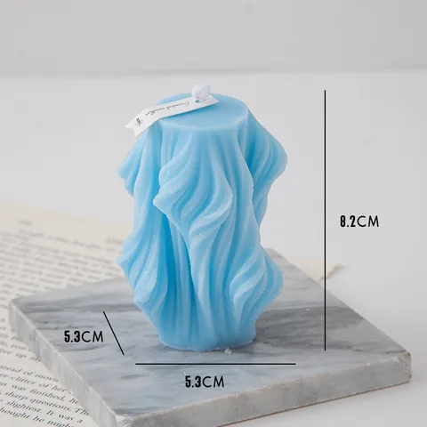  Sculpted Decorative Candle