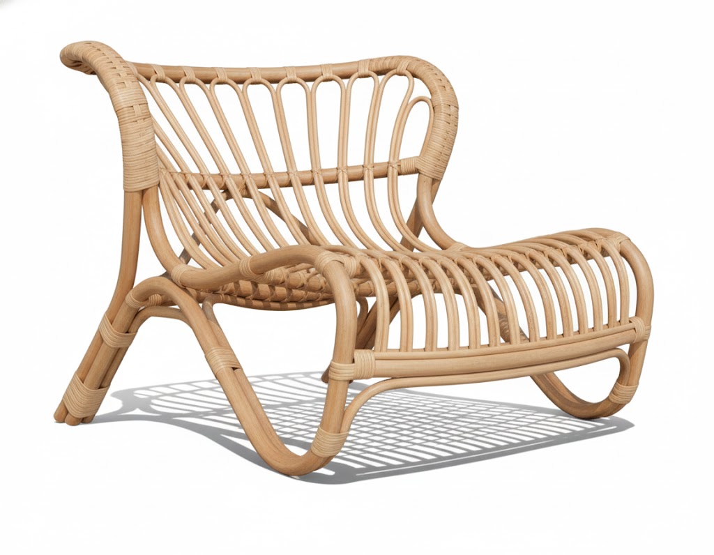 Rattan Lounge Chair