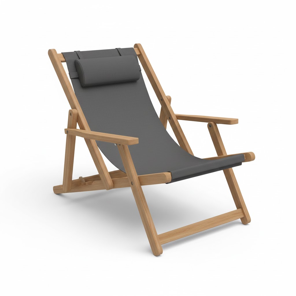 Wooden Lounge Chair