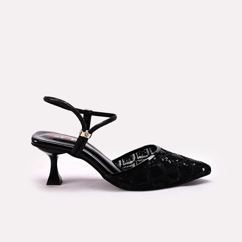Bridal Court Shoes Black