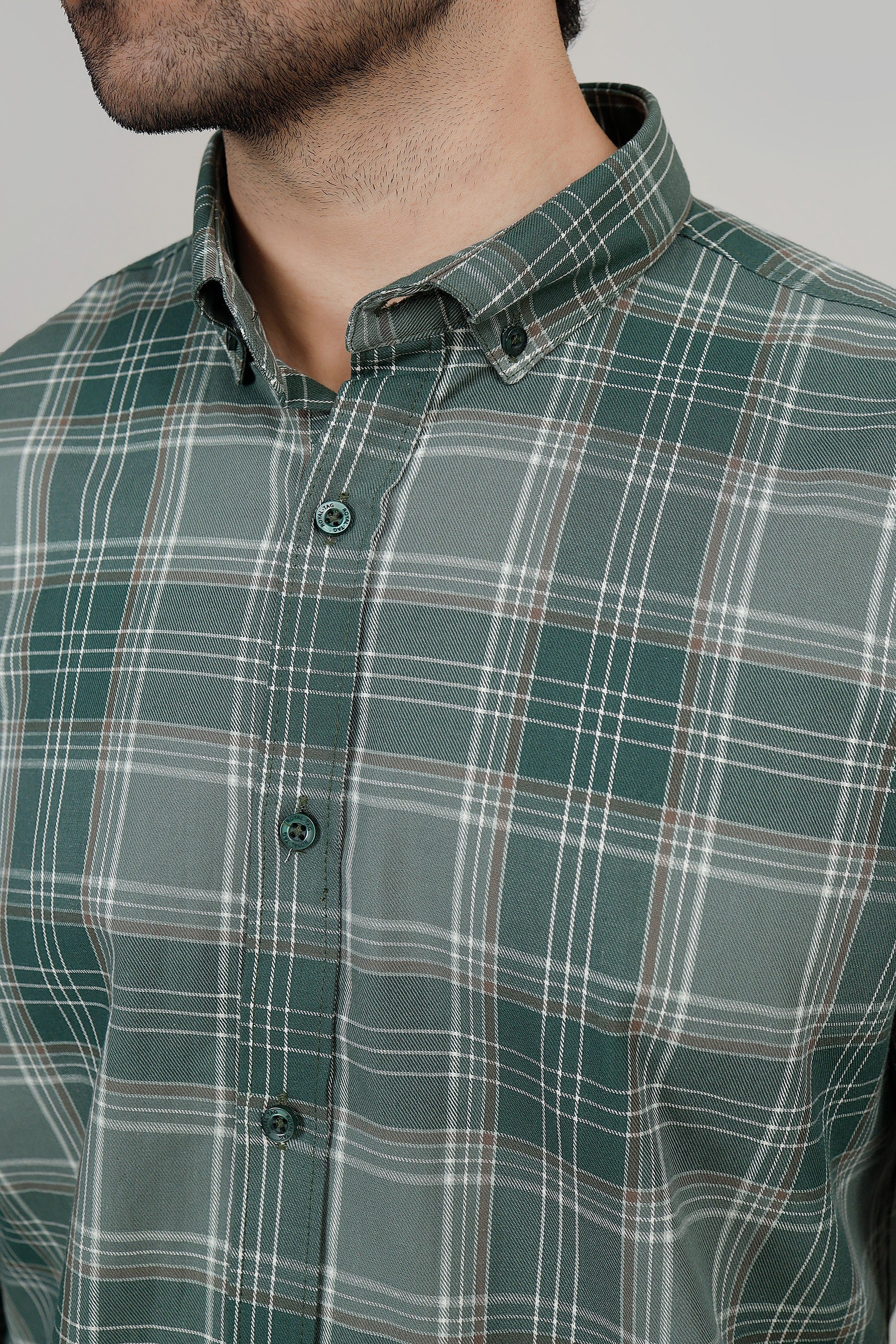 Light Green Casual Shirt