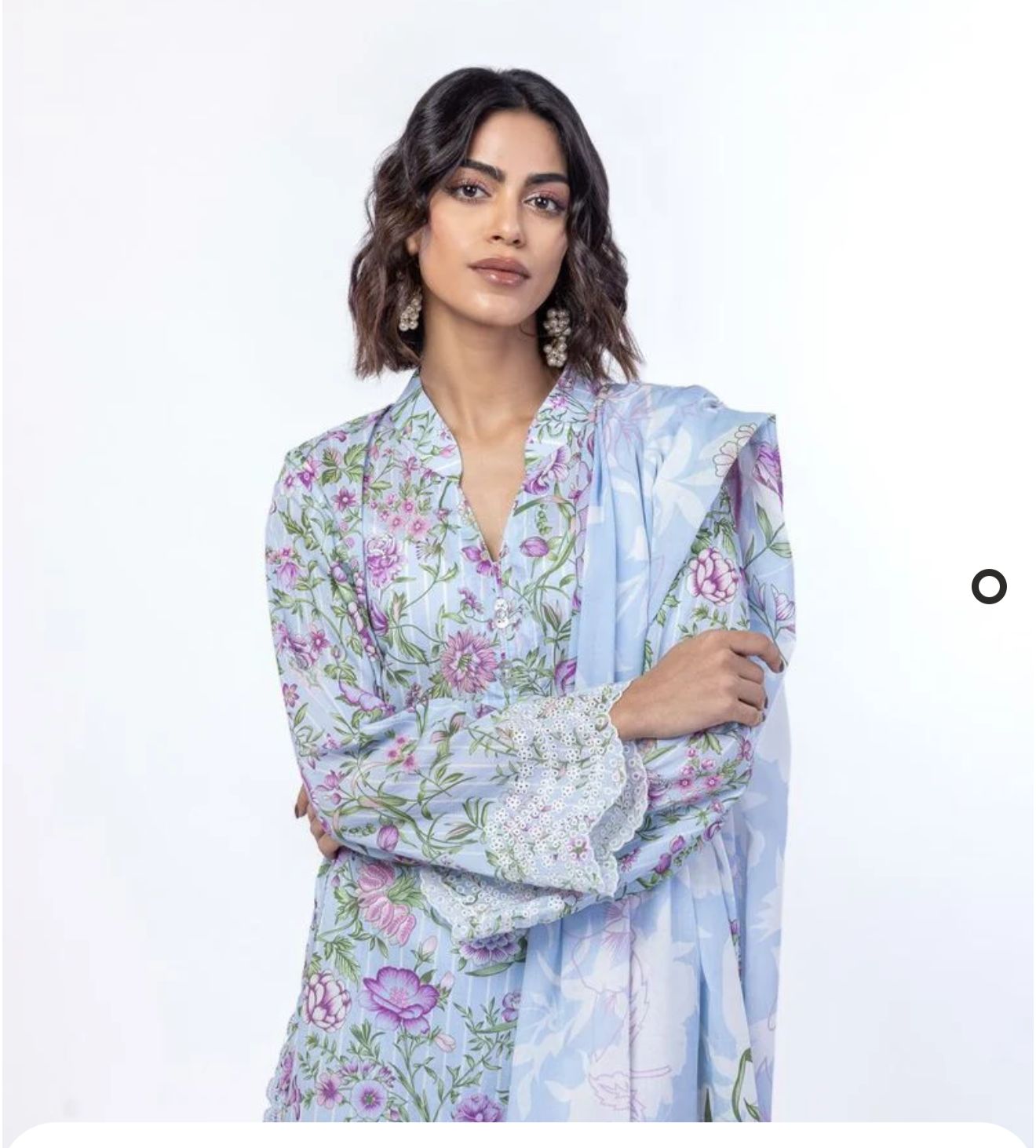 Embroidered | Lawn Fabrics 3 Piece
