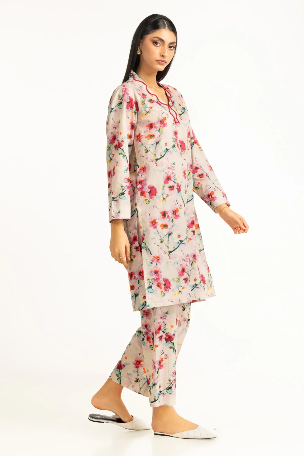 Cambric Printed Co-Ord Set