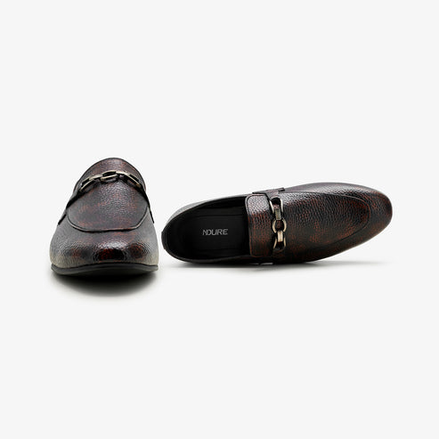 Men's Loafers with Metal Detail