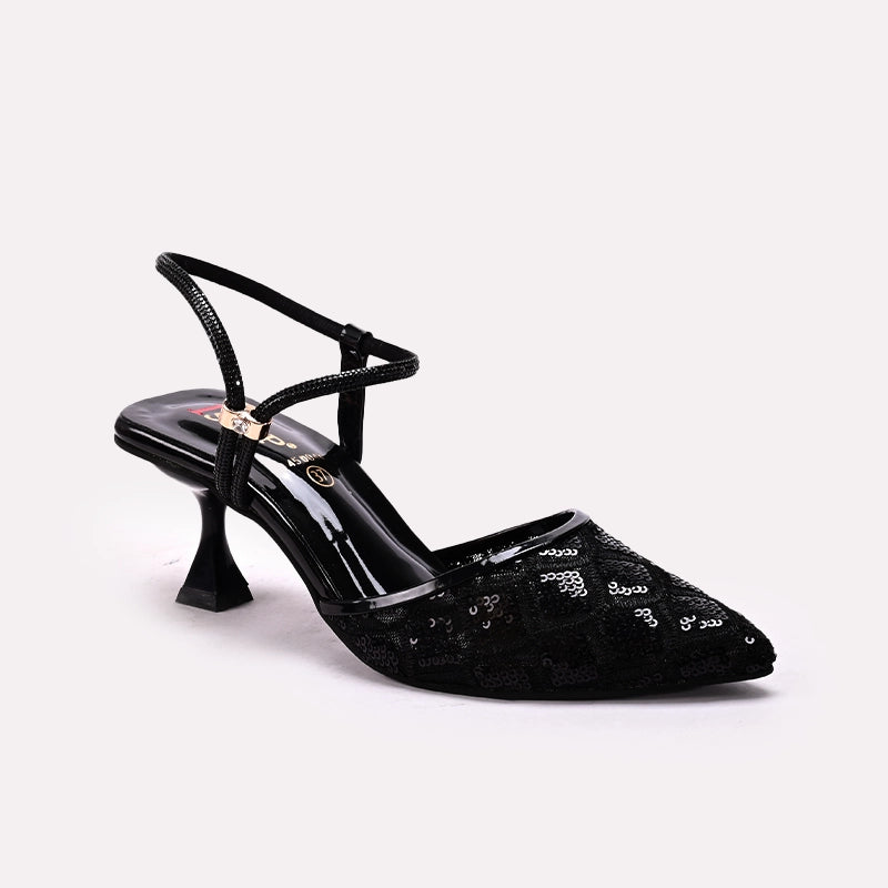 Bridal Court Shoes Black