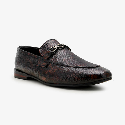 Men's Loafers with Metal Detail