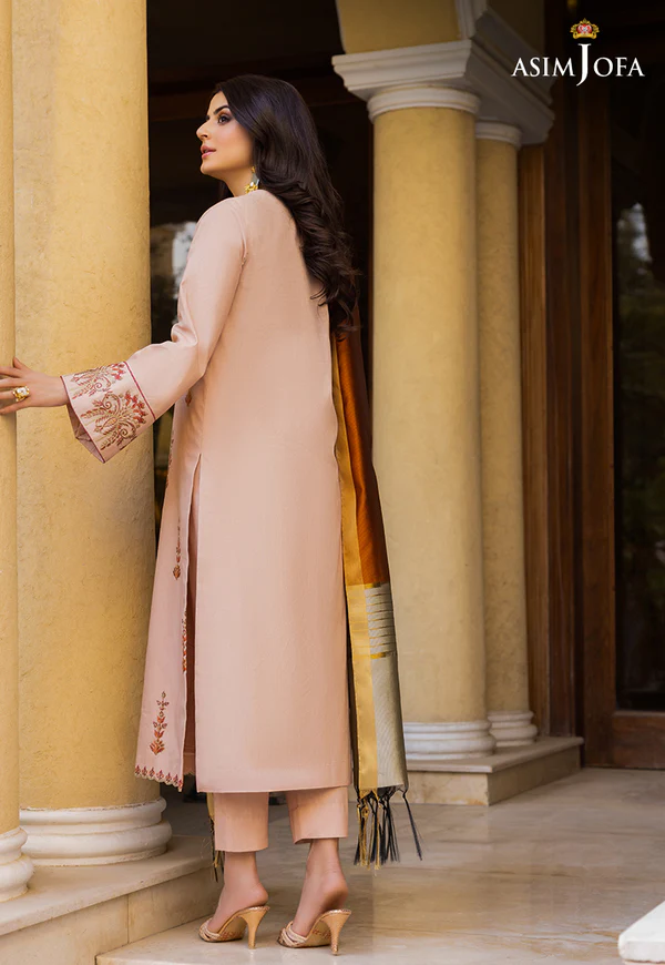 AJPE-36 (2-PC) EMBROIDERED CAMBRIC 2 PCS