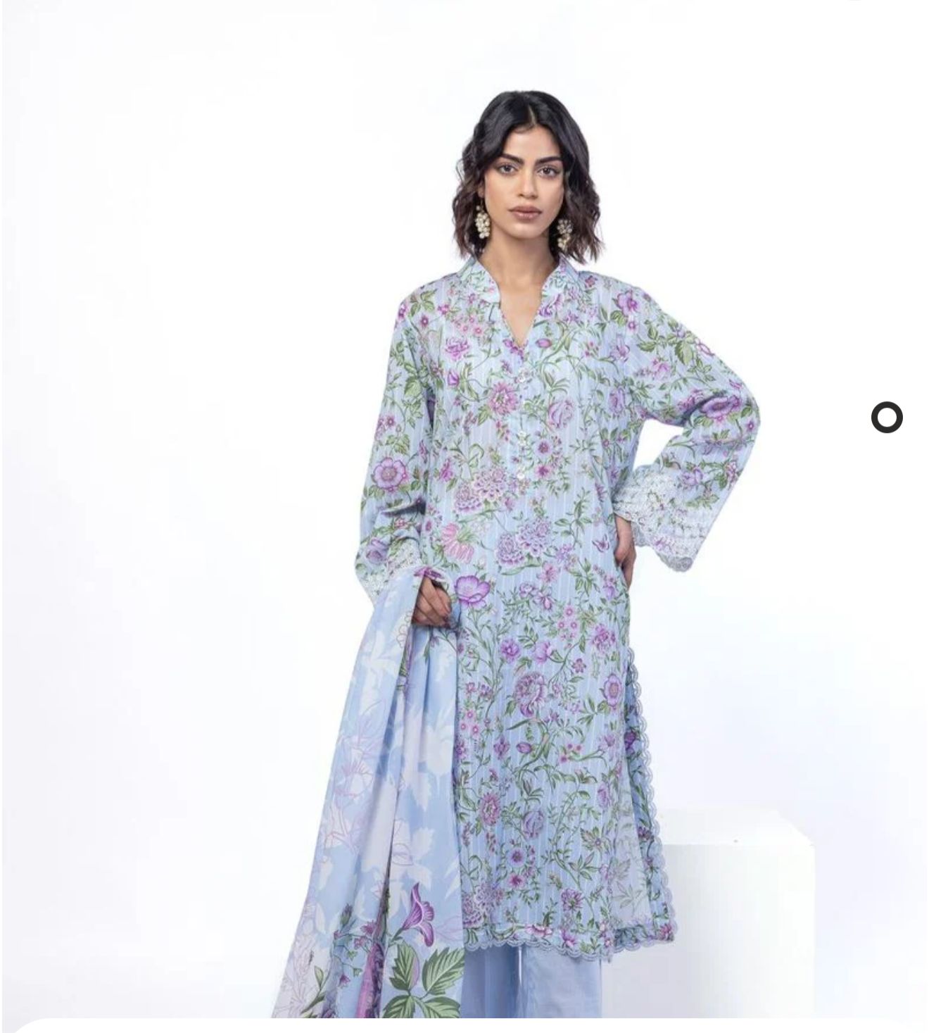 Embroidered | Lawn Fabrics 3 Piece