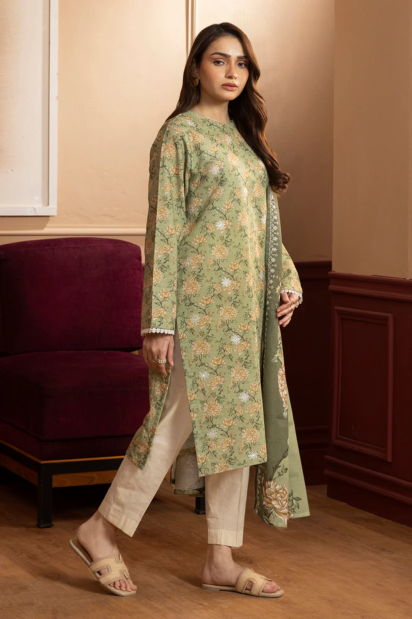 Embroidered Kurta Dupatta