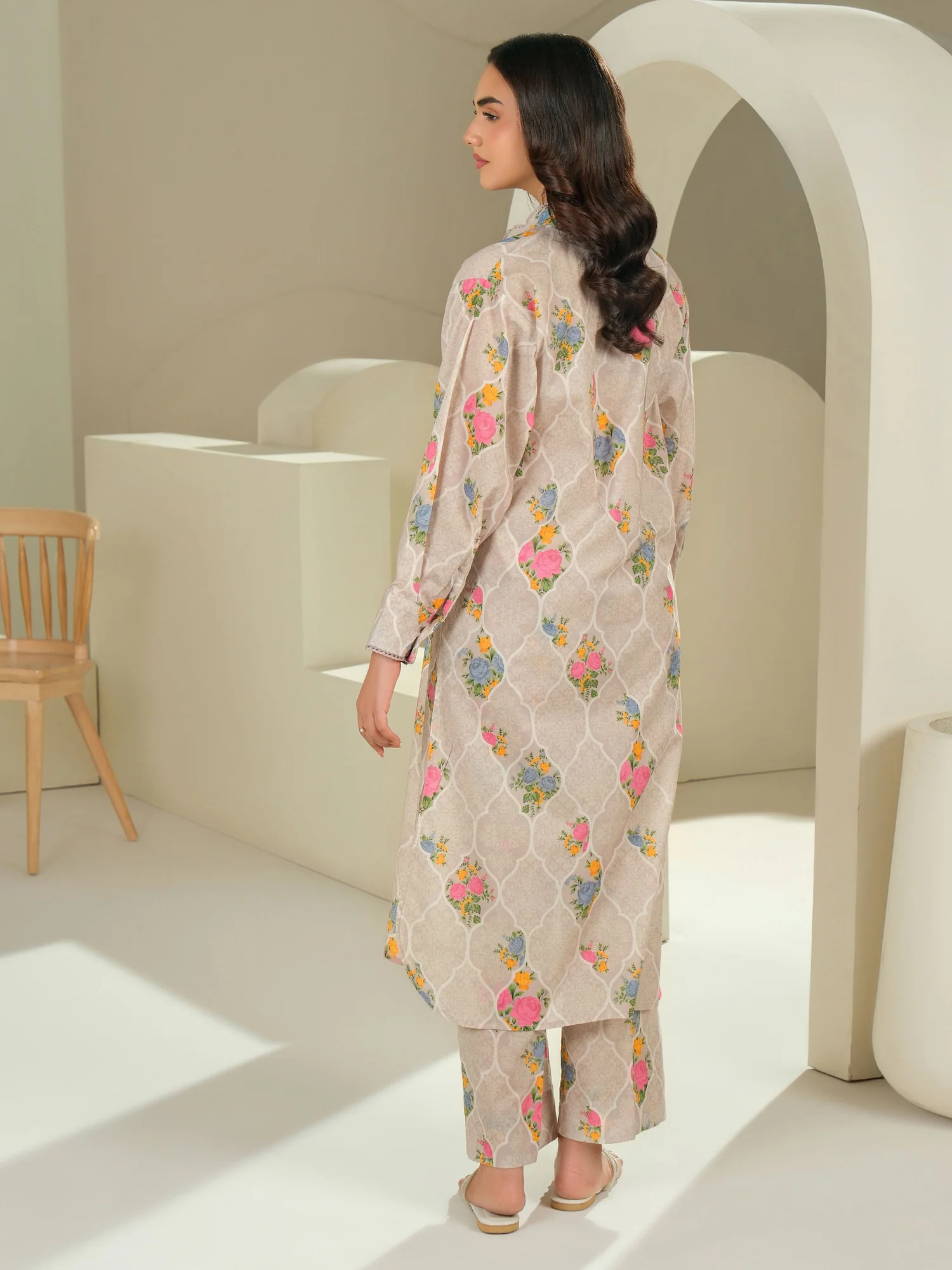 Lawn Shirt-Printed (Unstitched)