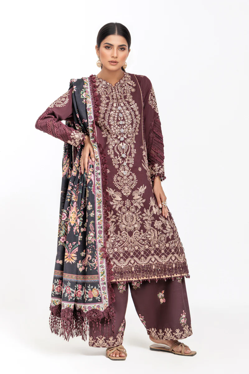 Unstitched Mahi - 3 Pc