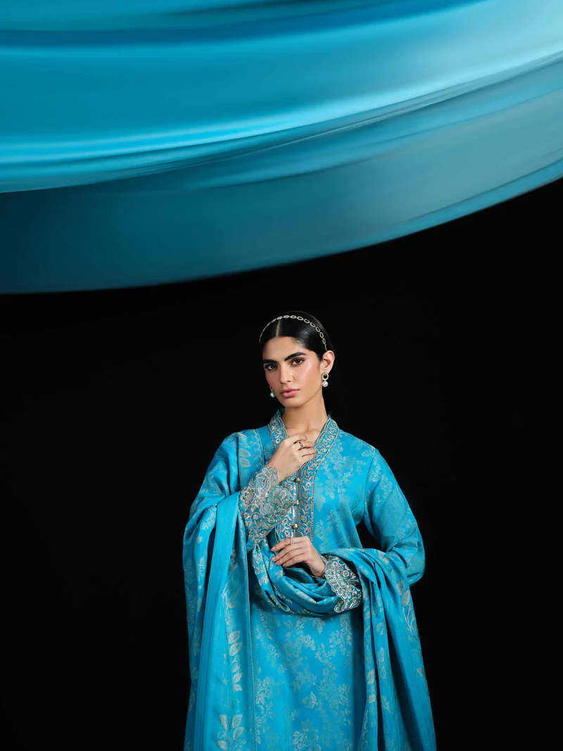 3 Piece - Embroidered Suit