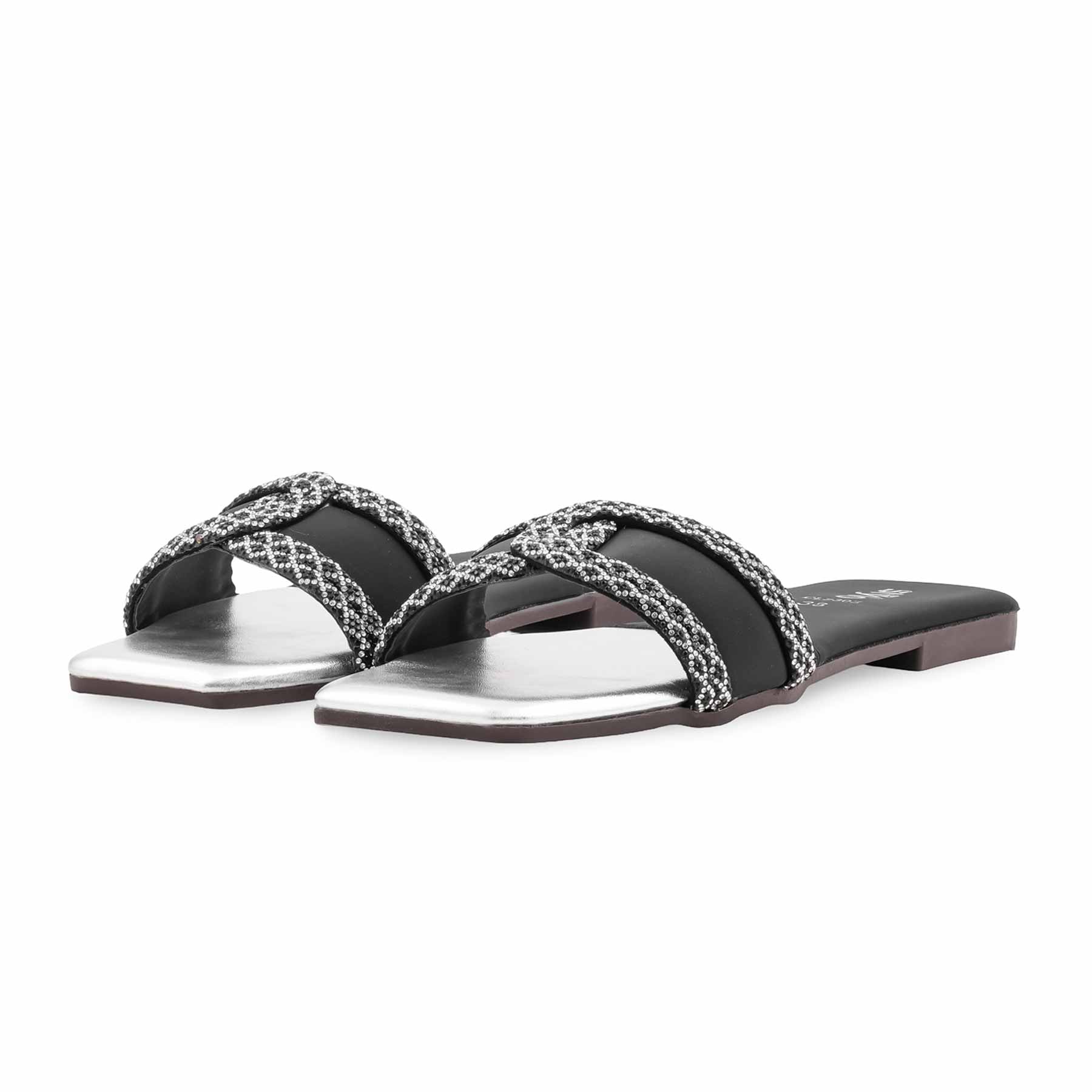 Black Casual Slipper For Women