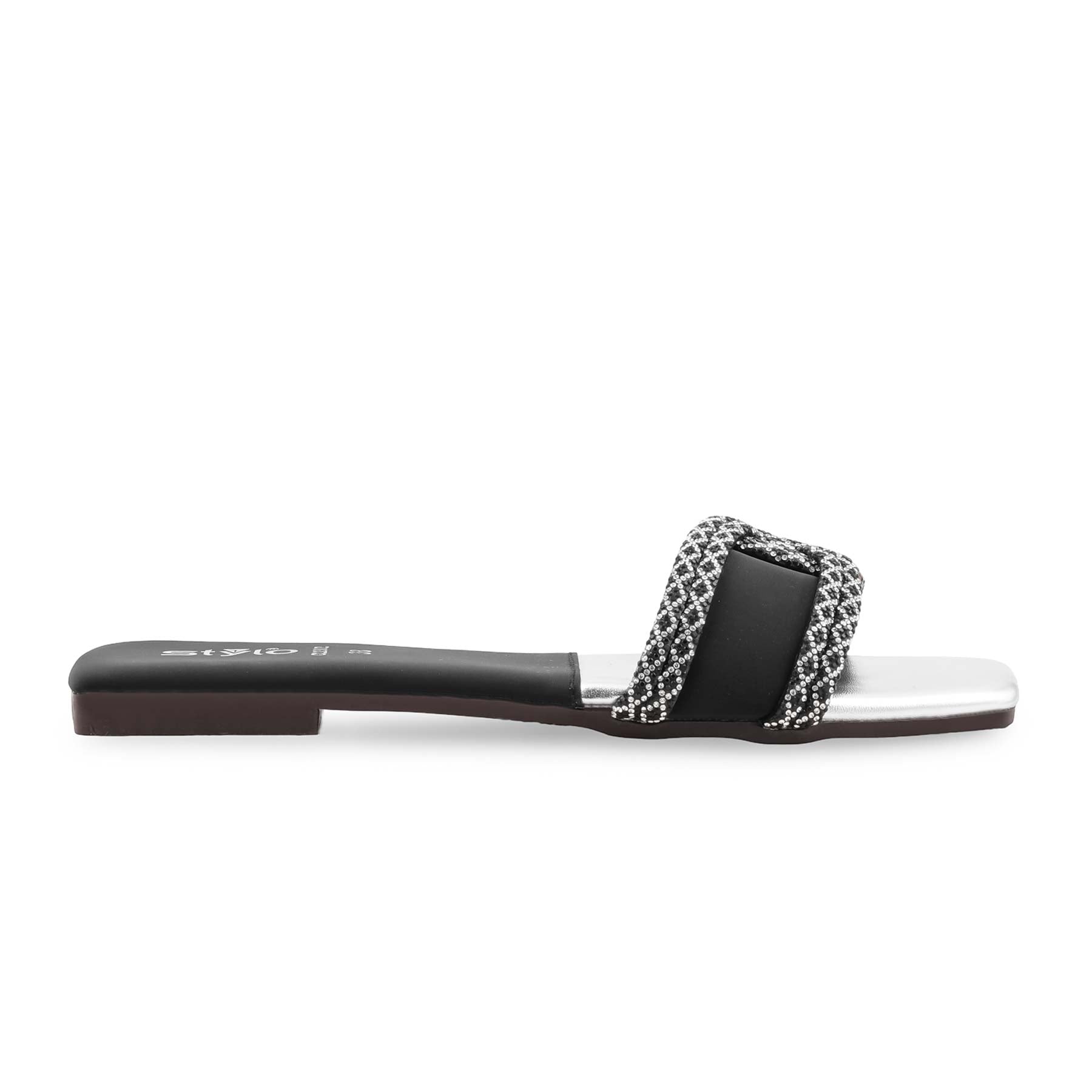 Black Casual Slipper For Women