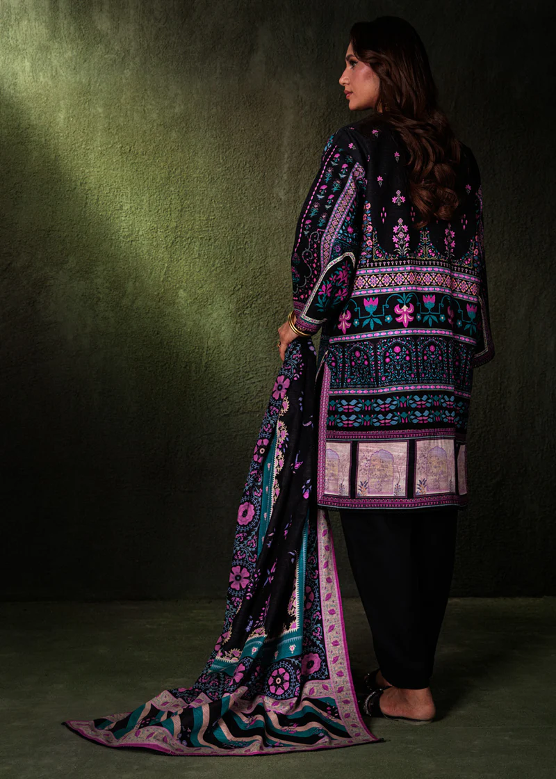 Unstitched Taj - 3 Pc