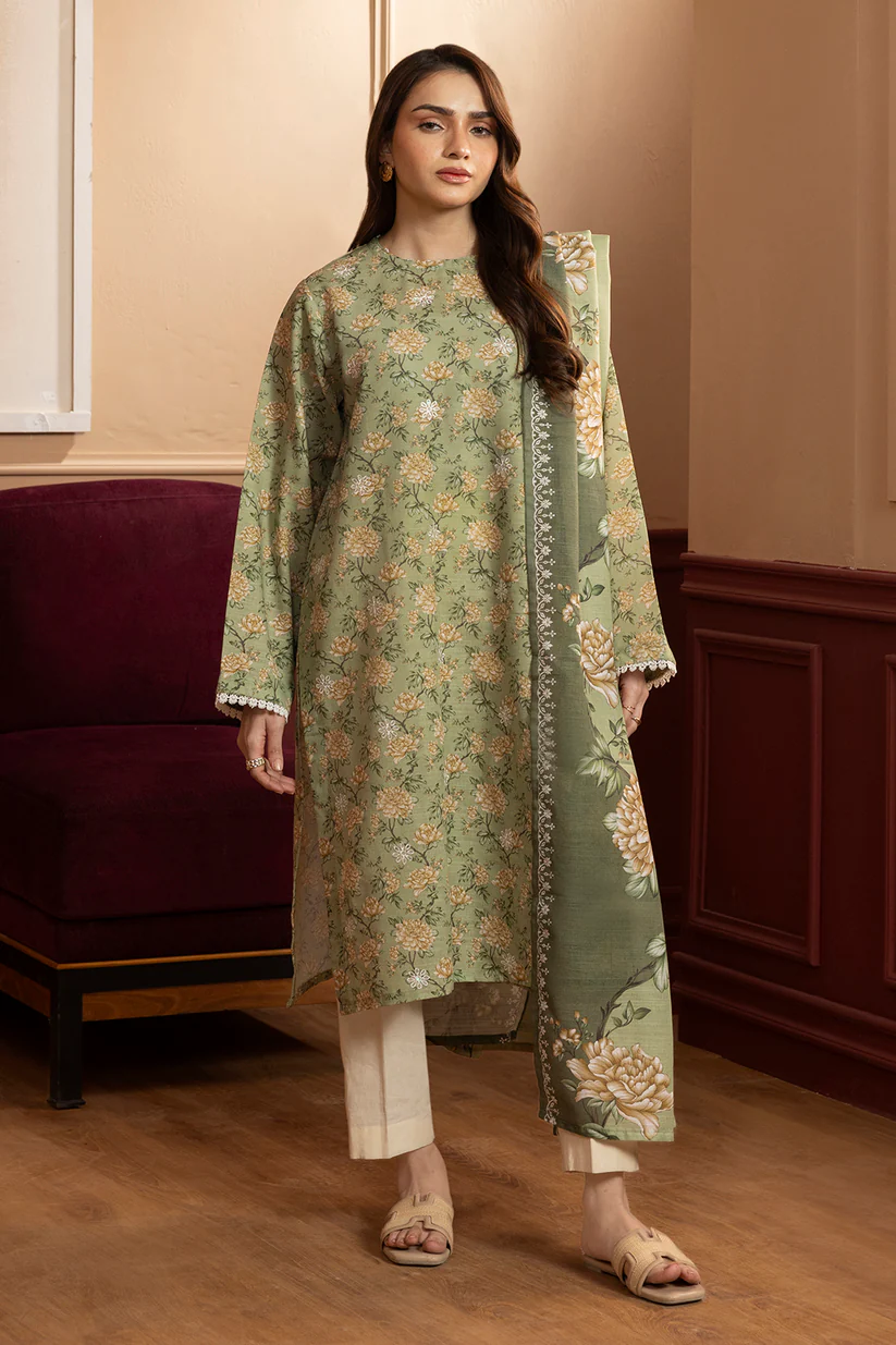 Embroidered Kurta Dupatta