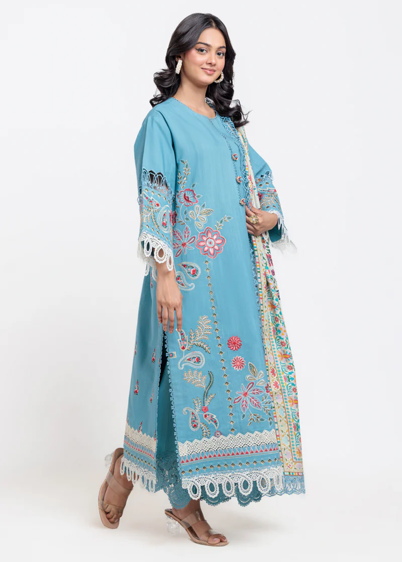 Unstitched Sapphire - 3 Pc