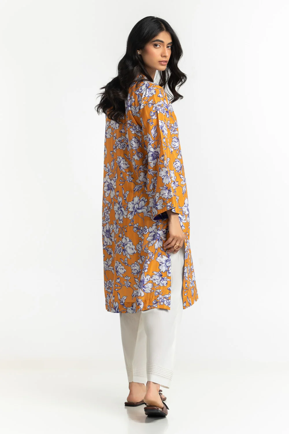 Textured Dobby Printed Shirt