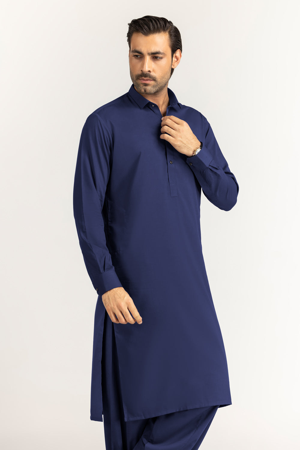 Vision Solira Unstitched Fabric Blended-LF