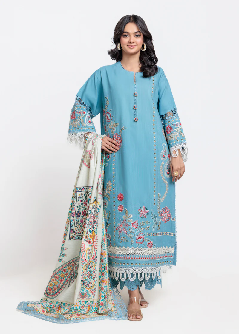 Unstitched Sapphire - 3 Pc