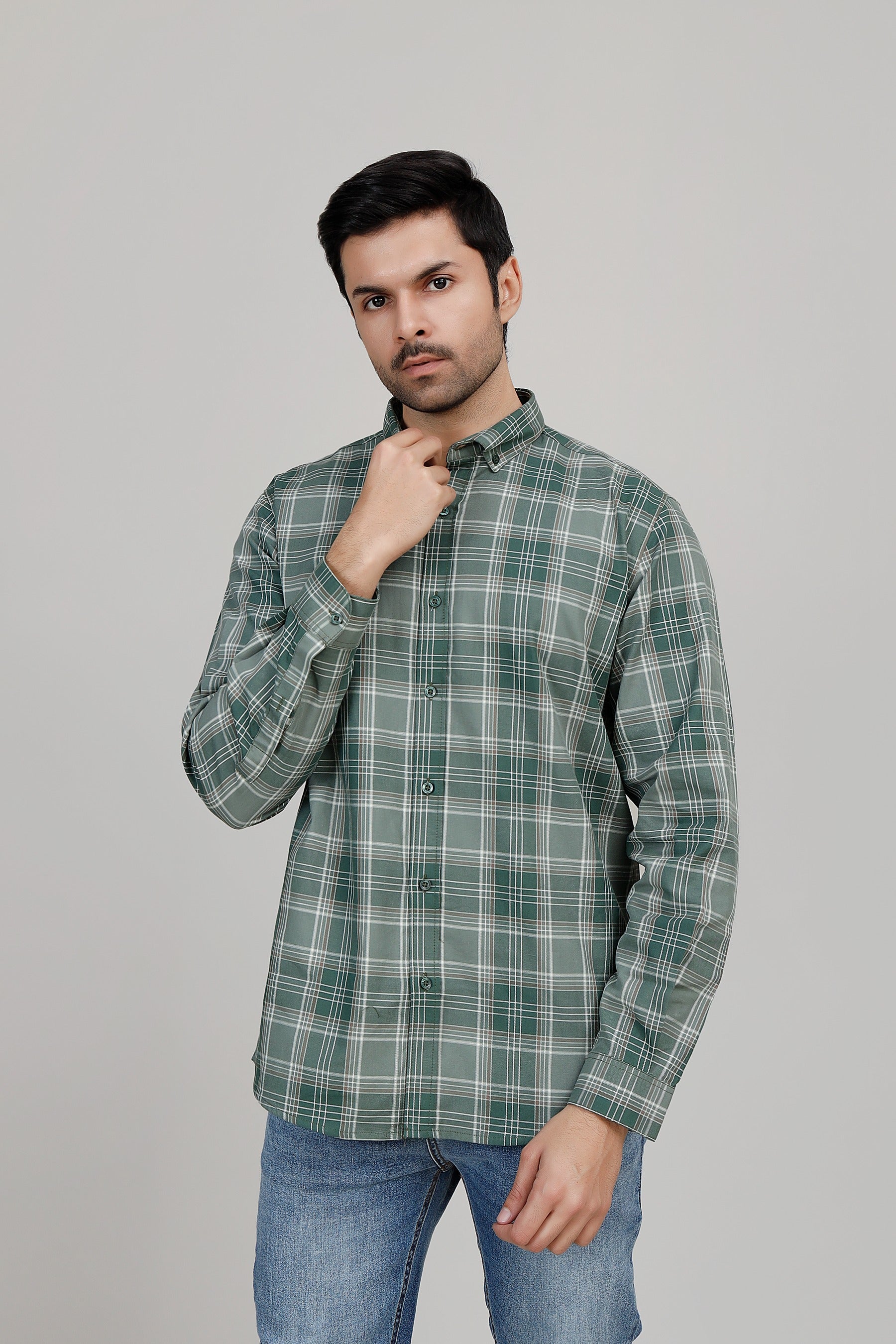Light Green Casual Shirt