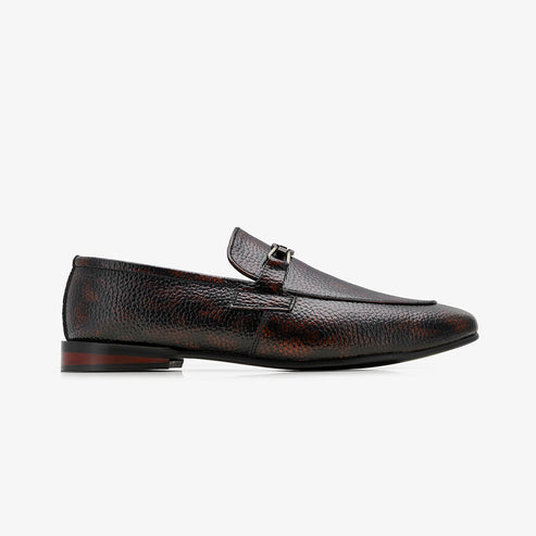 Men's Loafers with Metal Detail