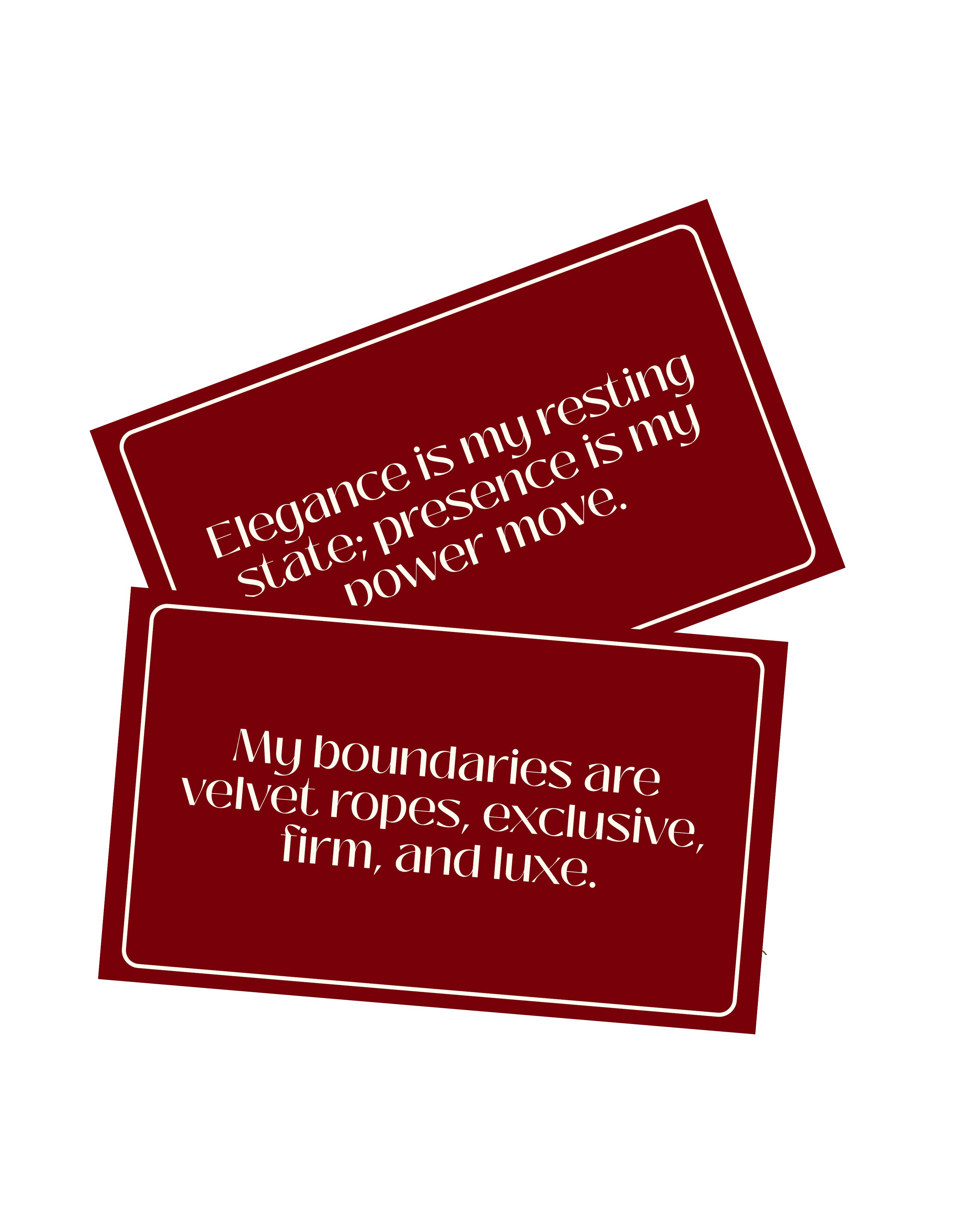 Confidence - Affirmation Card