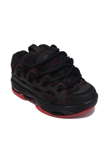 TENIS OSIRIS D3 2001 OG Negro/Rojo