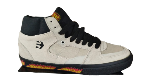 Tenis Etnies Screw Vulc Mid White Black X Santa Cruz