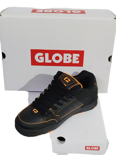 TENIS  GLOBE TILT BLACK/ORANGE MOSAIC