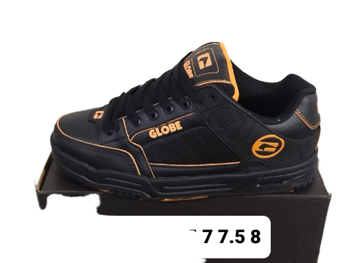 TENIS  GLOBE TILT BLACK/ORANGE MOSAIC