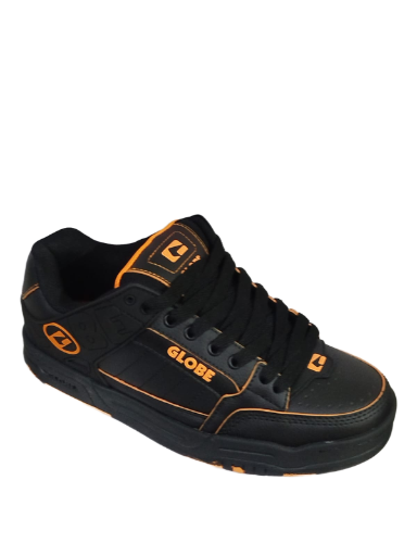 TENIS  GLOBE TILT BLACK/ORANGE MOSAIC