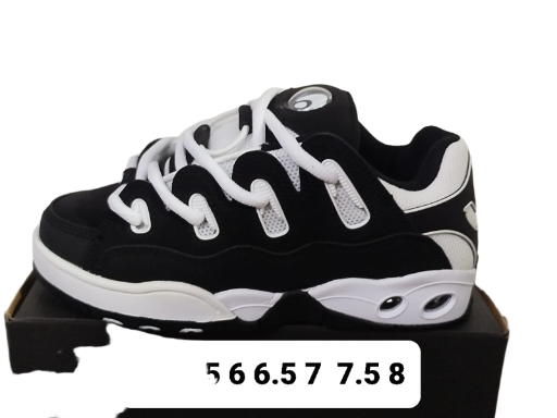 TENIS OSIRIS D3 OG Negro/Blanco 