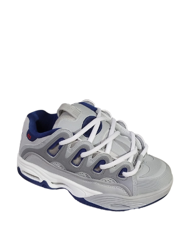 Tenis OSIRIS D3 2001 Gris/Azul/Blanco