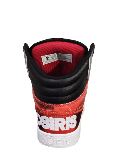 Tenis  OSIRIS BOTA Negro/Rojo/Blanco
