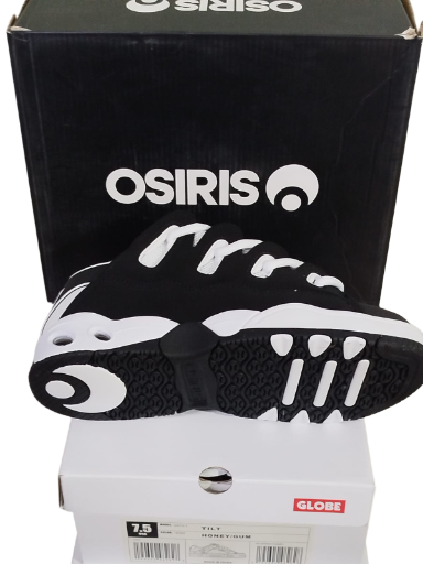 TENIS OSIRIS D3 OG Negro/Blanco 