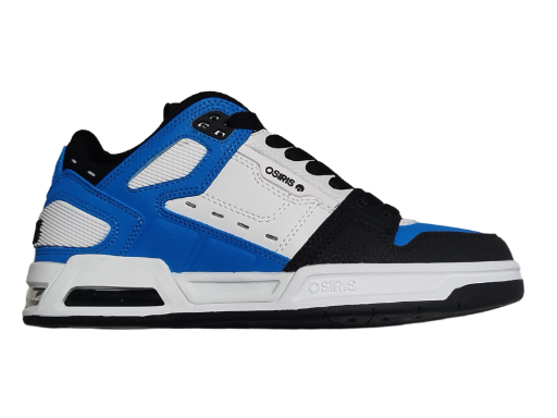 TENIS OSIRIS PERIL Negro/Blanco/Azul
