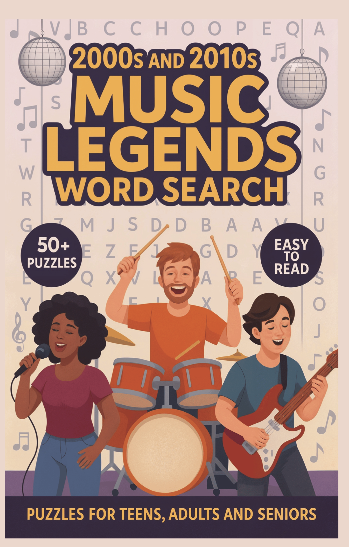 2000s and 2010s Music Legends Word Search Puzzle - Downloadable PDF