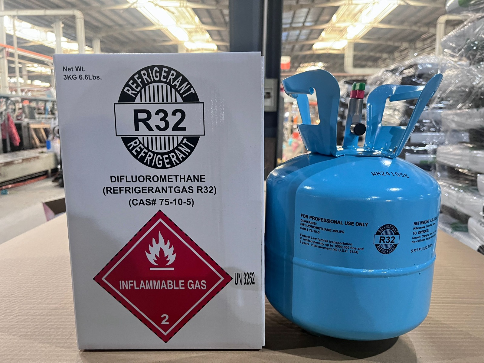 R32 Refrigerant Gas Cylinder - 9.5kg