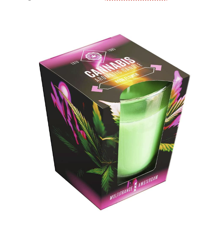 Bougie Parfumée Multitrance – Fleur de Rose 