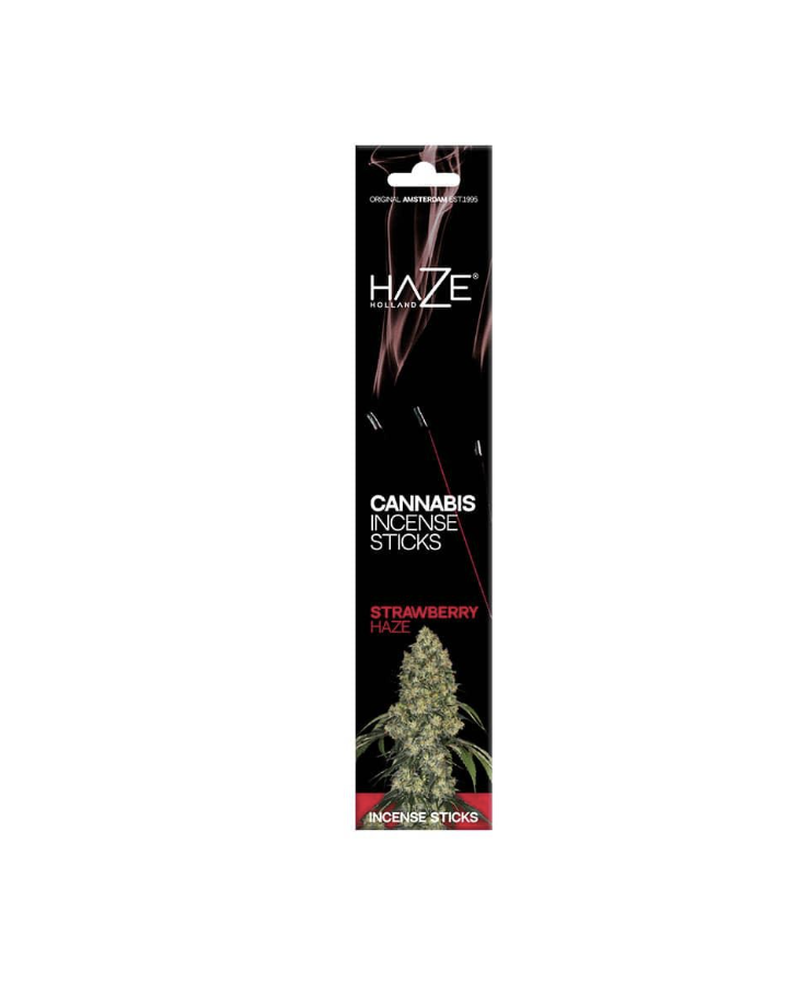Bâtonnets d’Encens Cannabis Strawberry Haze