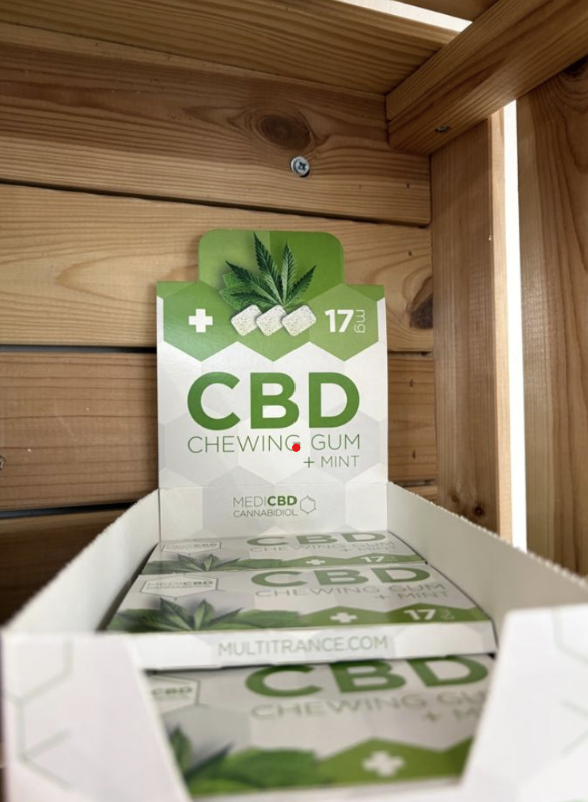 Chewing gum CBD