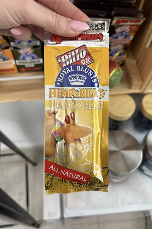 Feuilles Blunt Saveur mangue – Pack de 4