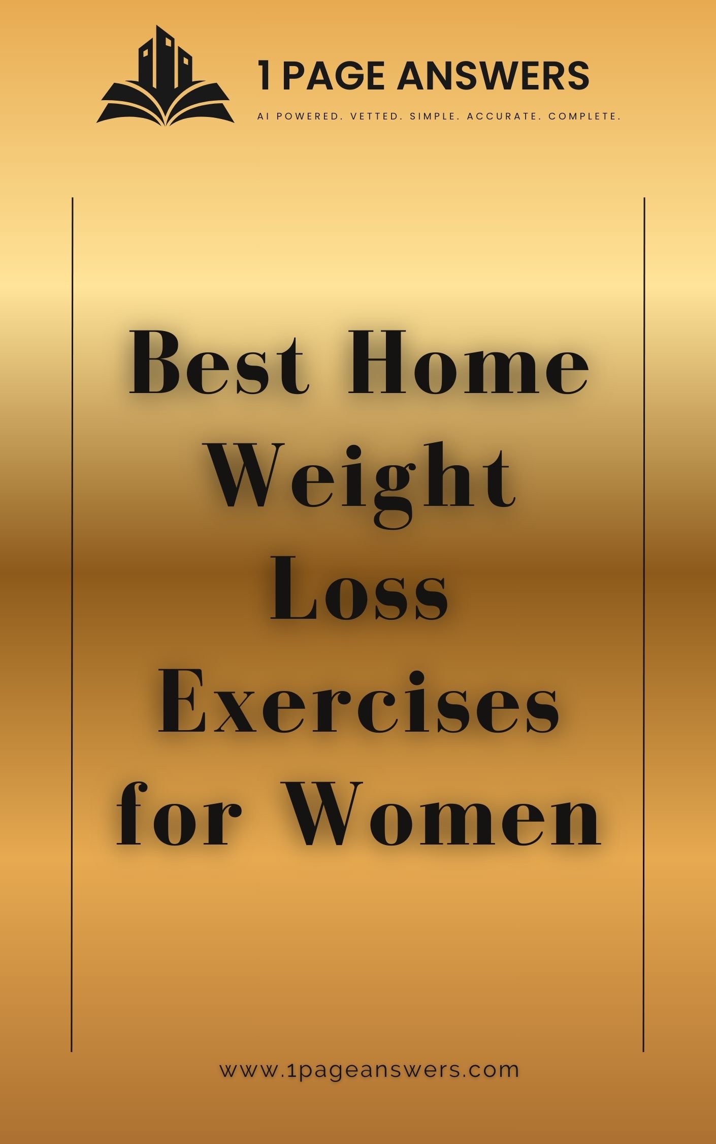 Best Home Weight Loss Exercises for Women