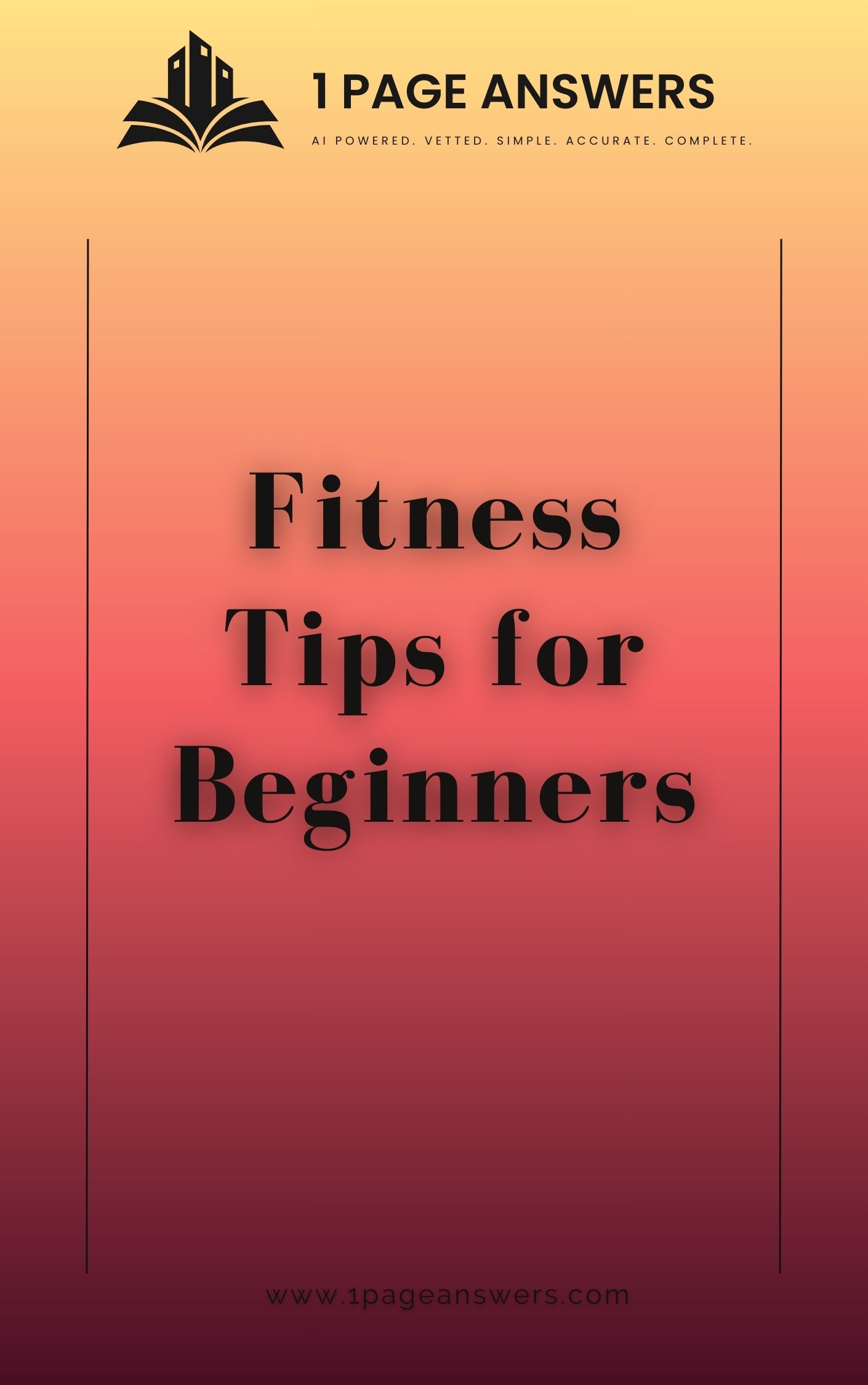 Fitness Tips for Beginners