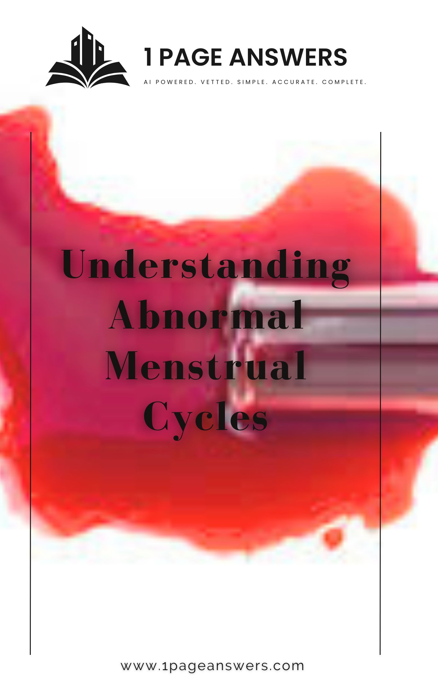 Understanding Abnormal Menstrual Cycles