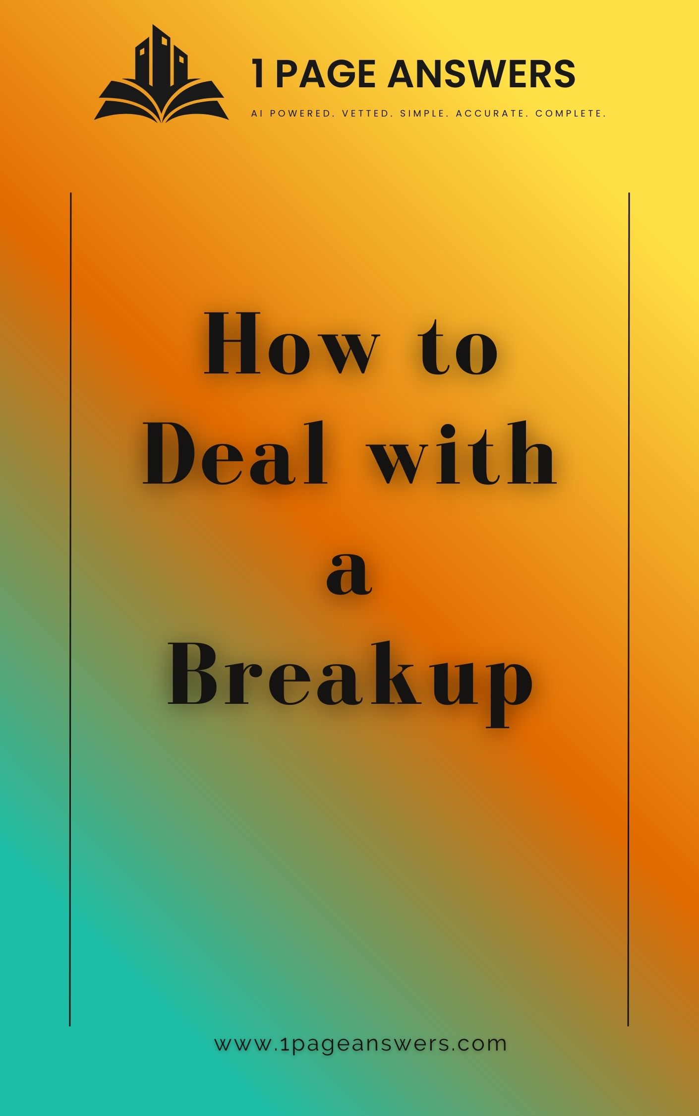 How to Deal with a Breakup