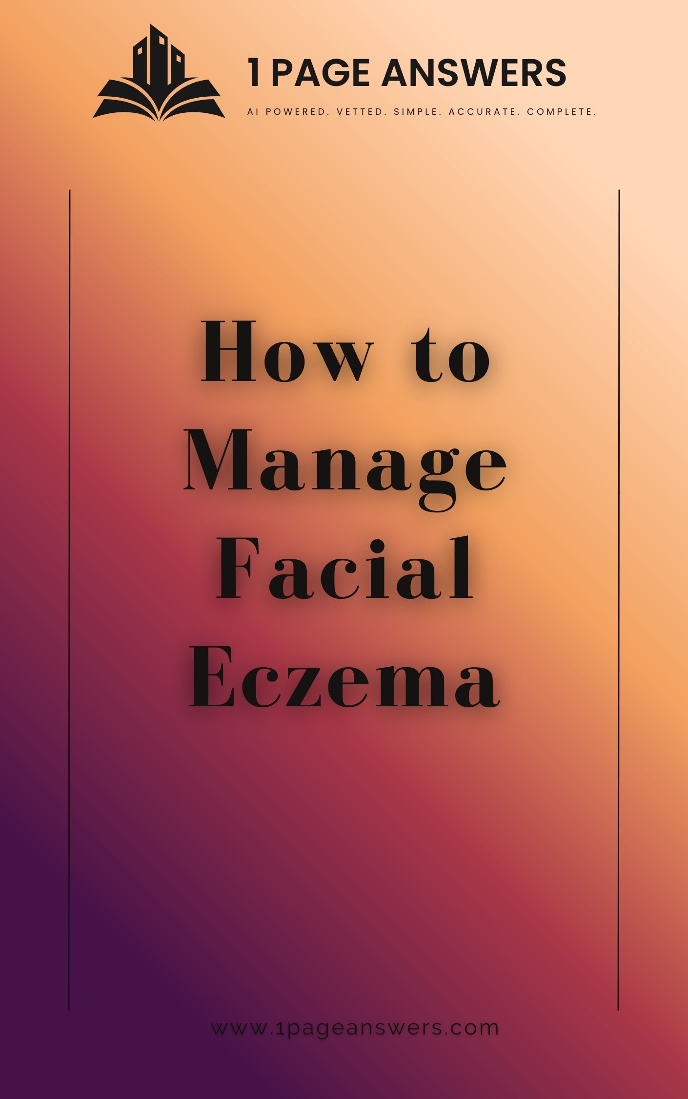 How to Manage Facial Eczema